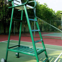 Tennis Umpire Chair with Canopy Weatherproof Tennis Umpire Chair Long-Lasting Heavy-Duty for Competition Courts