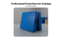 Thick Tumbling Mat Foldable Design Folding Tumbling Mat Shock Absorbing Thick Crash Pad for Gymnasts, Athletes, Gymnastics, Gymnasium, Training Center