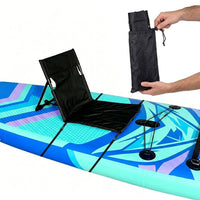 Paddleboard Portable Seat with Folding Backrest