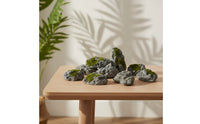 12 Pieces Lightweight Foam Rocks Realistic Fake Rocks Decorative Faux Stone Textured for Landscapers, Decorators, Garden, Courtyard, Indoor Displays
