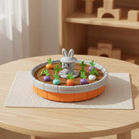 Bunny Memory Game Hands-on Carrot Pulling Game  Educational Toy for Young Children, Kids, Playroom