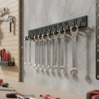 Wall-Hung Wrench Organizer Easy to Install Wall Wrench Hook Iron for Mechanics