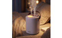Desktop Humidifier Compact Twin Nozzle Humidifier for Office Workers, Desk, Bedroom