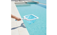 Lightweight Pool Cleaning Net with Handle Sturdy Pool Skimmer Net Handheld Leaf Skimmer Sturdy for Swimming Pools