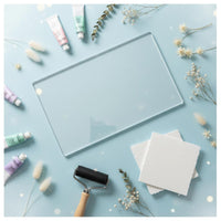 Non-Yellowing Gel Printing Plate Long-Lasting Jelly Printing Plate Reusable Stamping Block Easy to Clean for Artists, Crafters, Beginners, DIY Projects, Home Studio