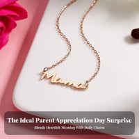 Mama Necklace Elegant Design Mother Necklace Versatile Design for Moms, Moms