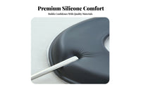 Professional Grade Silicone Face Pillow Ergonomic Design Silicone Face Cradle Comfortable Support for Physiotherapists, Beauty Salons, Spas