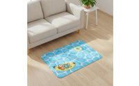 SAP Gel Pet Cooling Mat PVC Composite Summer Pet Pad Pool-Inspired Print Cat Cooling Pad Sealed Edge