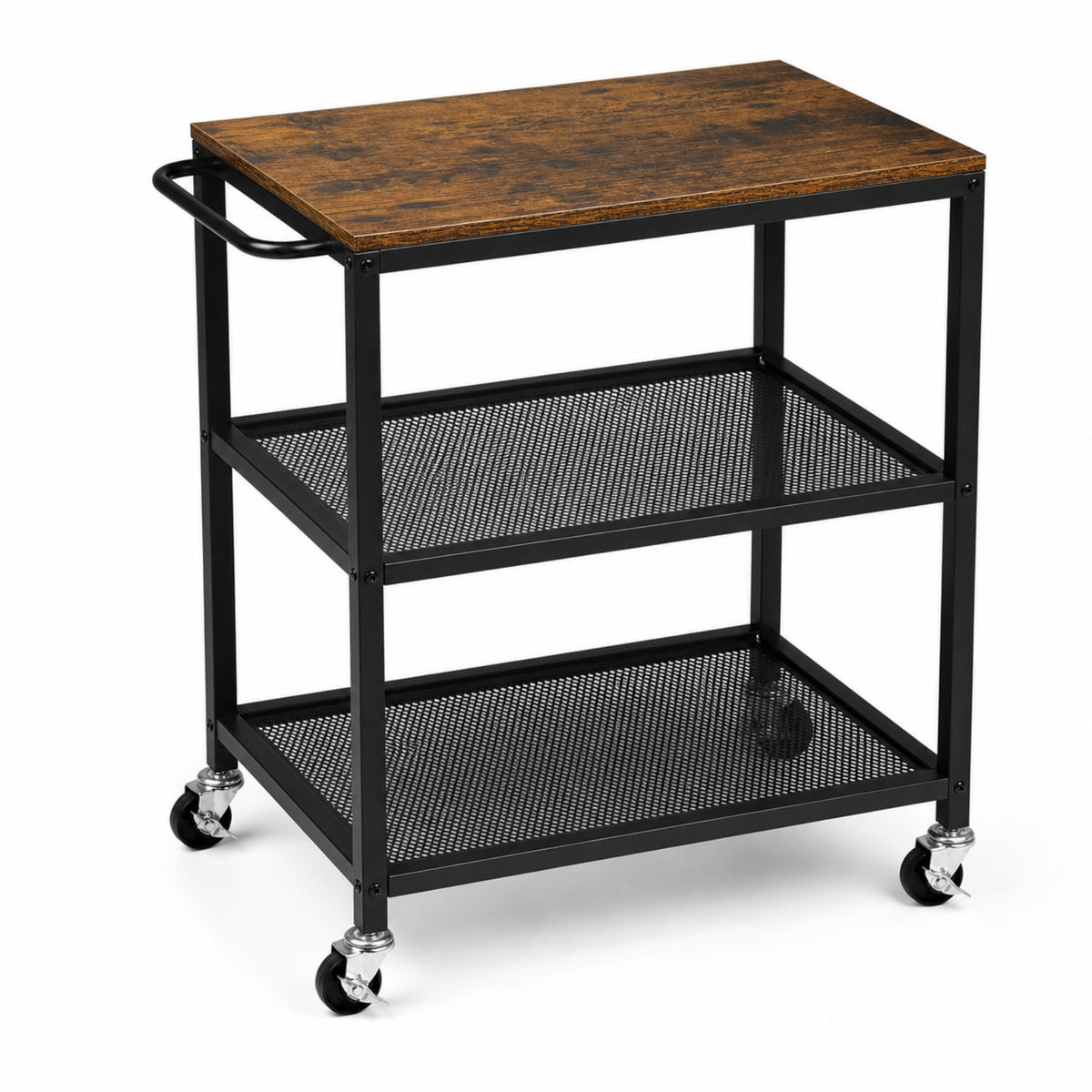 3D Printer Stand with Filament Storage Mobile 3D Printer Table with Filament Storage Smooth Mobility Space-Saving for Makers
