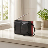 Portable Multiband Radio Push-Button Keypad Portable Frequency Modulation Radio