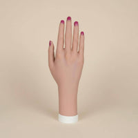 Bendable Nail Art Hand Lifelike Realism Articulated Female Practice Hand Soft Skin-Like Texture Acupressure Practice Model for Beginners