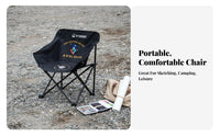 Portable Sketching Stool Foldable Design Artist Chair with Backrest Back Support Lightweight Fishing Chair for Artists, Fishers, Hiking, Picnic, Parks