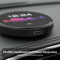 Electric Vehicle Instrument Panel KMH/miles per Hour Switchable Dashboard Speed Display Fast Driving Notification Alarm Digital Car Pace Meter
