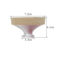 Safeguarding Felt Collar Aluminum Saxophone Mute Lightweight Saxophone Mute Portable for Beginners