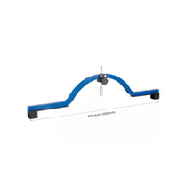 Wheel Dishing Gauge Adjustable slider Truing Stand Centering Tool Aluminum Alloy Body wheel loop Centering Gauge for Workshop