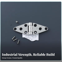 Stainless Steel Triangle Hinge Sturdy Duty Flag Hinge Professional Hardware Rust Resistant Rustproof