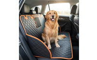 Car Pet Mat with Straps Waterproof Vehicle Cargo Pet Mat Area Protector Padded Cover for Travel
