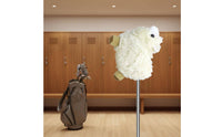 Shielding Cartoon Sheep Wood Cover Soft Sheep Headcover Cute Fluffy Creature Headcover Gift Choice