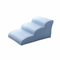 Waterproof Leather Pet Steps Easy to Clean Non-Slip Dog Stairs Soft Pet Steps Sturdy Bearing Gentle Slope for Small Dogs