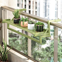 Iron Drying Rack and Indoor Plant Stand for Living Room, 2-Tier Combination Type Indoor Plant Flower Stand, Laundry Rack with Storage Shelf