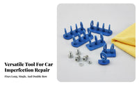 Paintless Dent Removal Repair Pulling Tabs 90-Degree Bendable Car Dent Removal