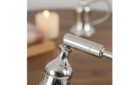 Metal Construction Candle Snuffer Pivoting Head Long Handle Flame Snuffer Reduces Smoke Wick Extinguishing Tool Elegant Design for Restaurants