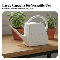 Long Spout Watering Can Large Capacity Watering Can Plastic Plant Waterer Lightweight Gardening Tool Ergonomic Handle for Garden