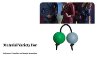 Quiet Design Asalato traditional African-design Doublebead Rattle Adjustable Rope Percussion Instrument Handheld for Percussionists, Music Lovers, drill Musical Performances, music gatherings, Parties