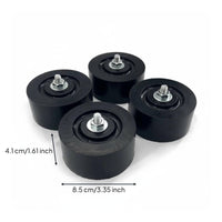 4 Pieces Air Condition shock absorb Noise Reducing Cooling Condenser Shock Absorbing Feet Universal Fit Cooling Outdoor Unit Mounting Foot