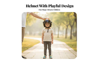 Kids Bike Helmet Shock-Absorbing Resistant Young Child Scooter Helmet Young Cycling Head Protection Cute Design Safety Gear