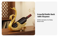 Fortunate Koi Statue Housewarming Gift Chinese Design Decorative Figurine Golden Graceful Waterfowl Beverage Holder Luxury