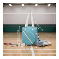 Badminton Bag with Racket Compartment Multi-Functional Badminton Racket Tote Bag Lightweight for Gym