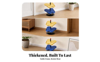 Home Storage Spherical Cap Open Shelf Design Shelf Shoe Rack 2-Tier