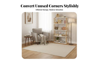 Space-Saving Design Tiered Corner Shelf Versatile Use Unrestrictedstanding Multi-Tier Rack Stable Construction Bookshelf Easy Assembly for Apartment Dwellers, Homeowners, Office Workers, Narrow Spaces, Small Areas, Study Room, Bedroom