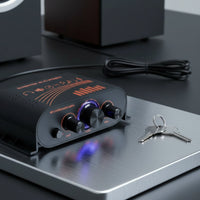 Compact Design 12V Car Audio Amplifier LED Indicator Light 2 Channel Stereo Amplifier Home Audio Power Amplifier for Desktop