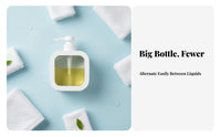Refillable 4-Piece Travel Bottle Kit Portable Liquid Dispenser Set Easy Dispensing Toiletry Container Leakresistant for Travelers, Gym-& headers, Students, Business journey, holiday, Camping, Bathroom