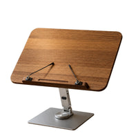 Wooden Book Rest with Page Holders Foldable Wooden Book Rest Multi-Function for Readers, Students