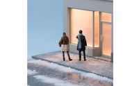 Winter Attire Miniature Figures Miniature Scene Ready 1:64 Scale Figure