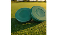Sleek Golf Cup Cover Textured Golf Cup Cover Recessed Center Sports Gear Flat Disc