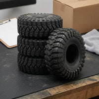 4 Pieces 1.9 Inch RC Crawler Tire Deep Pattern Vehicle Part High Grip