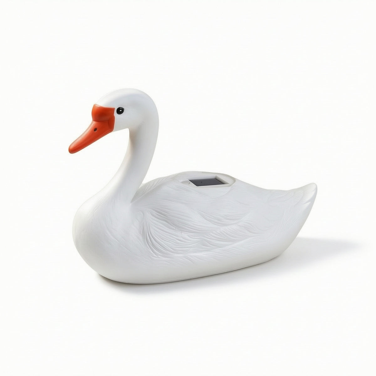 Floating Pond Ornament Waterproof Solar Pond Decoy Floating Garden Figure Weather-Resistant Waterfowl Figure Long-Lasting