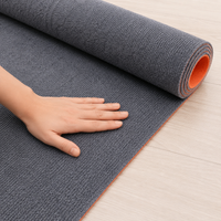 rolled carpet