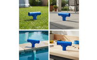 Three-Branch Frame Connector Reliable T-Joint Long for Above-Ground Pools