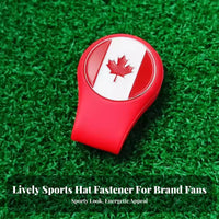Clips to Hat Ball Position Clip Strong Attraction Ball Marker Clip Variety of Designs Golf Reachory Lightweight Design for Women, Adults, Bags