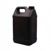 Leak Proof Plastic Engine Oil Container Heavy Duty Rectangular Jerry Can Large Capacity 5L Plastic Jug With Handle for Workshop