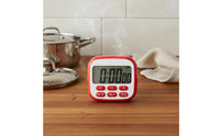 Electronic Cooking Timer Memory Function Digital Kitchen Timer Count up and down for Students, Elderly, Classroom, Gym