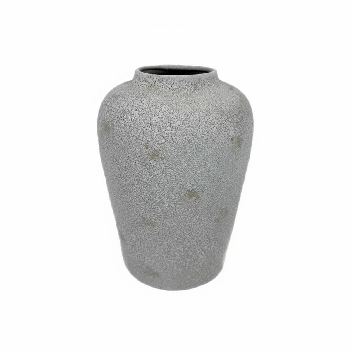 6 Pieces Elegant Design Vintage Metal Vase High Foot Flower Vase White Decorative Planter for Tabletop, Living Room, Entryway, Bedroom