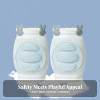 Safeguarding Baby Crawling Knee Pads Soft Cushi Single D Anti-Slip Knee Pads Breathable for Babies, Toddlers, Learning to Walk, Floor Play