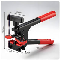 Alloy Steel Breaking Pliers Cutter Heavy Duty Glass Breaking Pliers 2 in 1 Manual Tile Cutter Sturdy for Professionals, Workshop