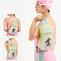 Waterproof EVA Swim Bag Water-Resistant Dry Wet Separation Bag Compact Lightweight for Swimmers